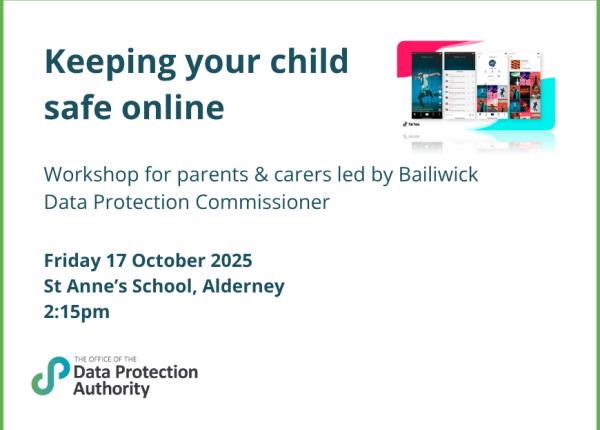 Keeping your child safe online event - Alderney