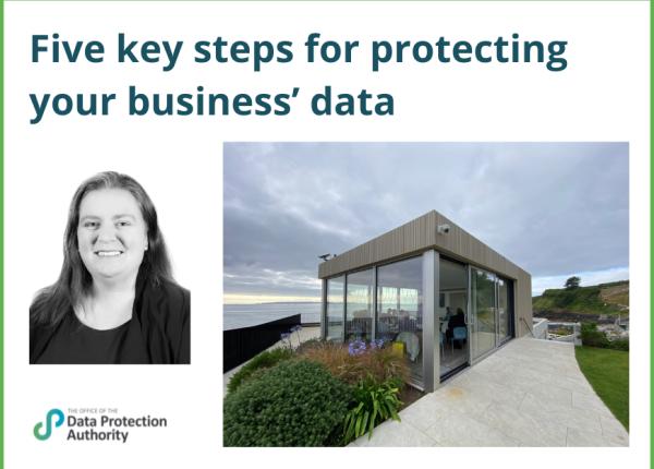 Five key steps for protecting your business’ data