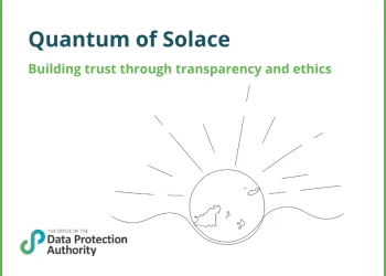Bailiwick of Guernsey Sunrise line drawing