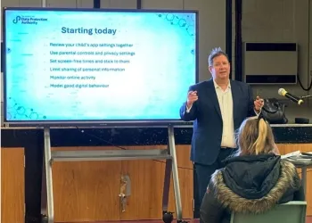 Brent delivering parents workshop