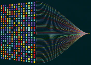 Data merging graphic